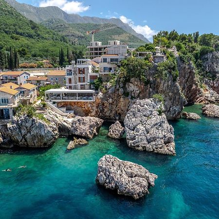 Blanche Cliff Apartments Sveti Stefan Ngoại thất bức ảnh