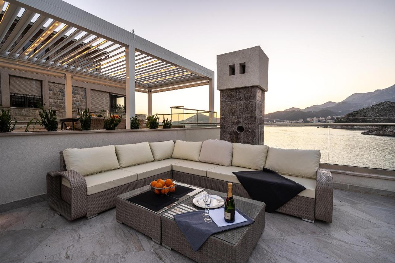 Blanche Cliff Apartments Sveti Stefan Ngoại thất bức ảnh