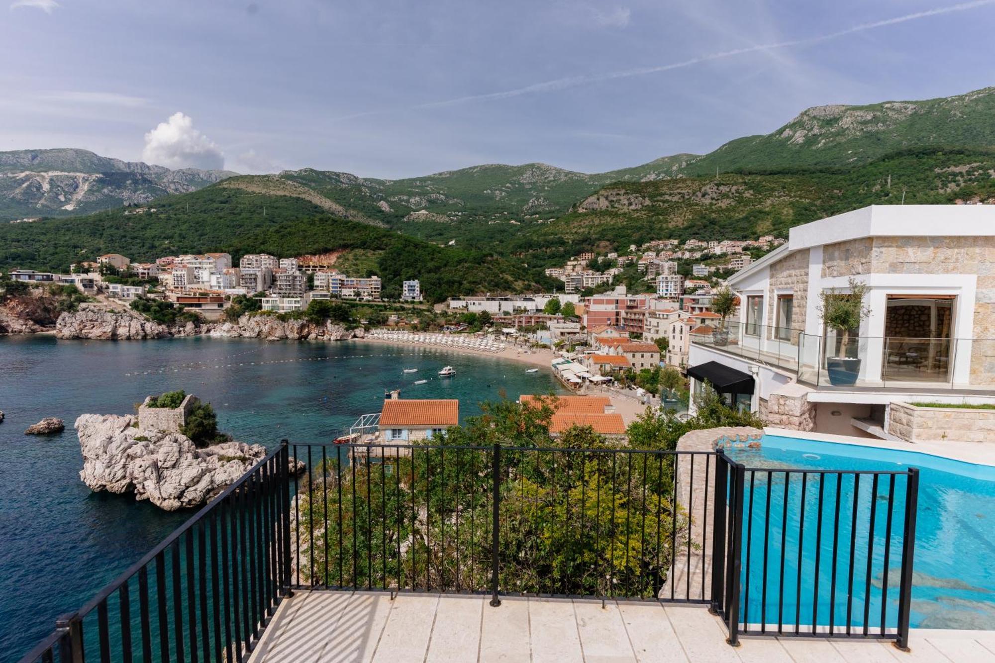 Blanche Cliff Apartments Sveti Stefan Ngoại thất bức ảnh