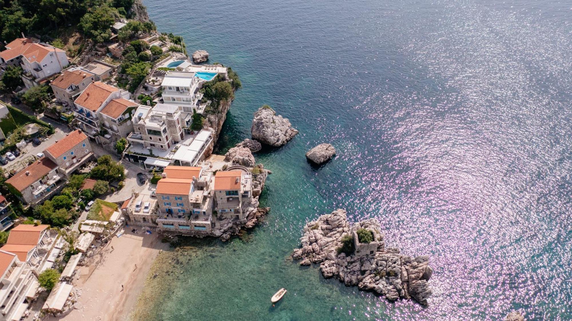 Blanche Cliff Apartments Sveti Stefan Ngoại thất bức ảnh