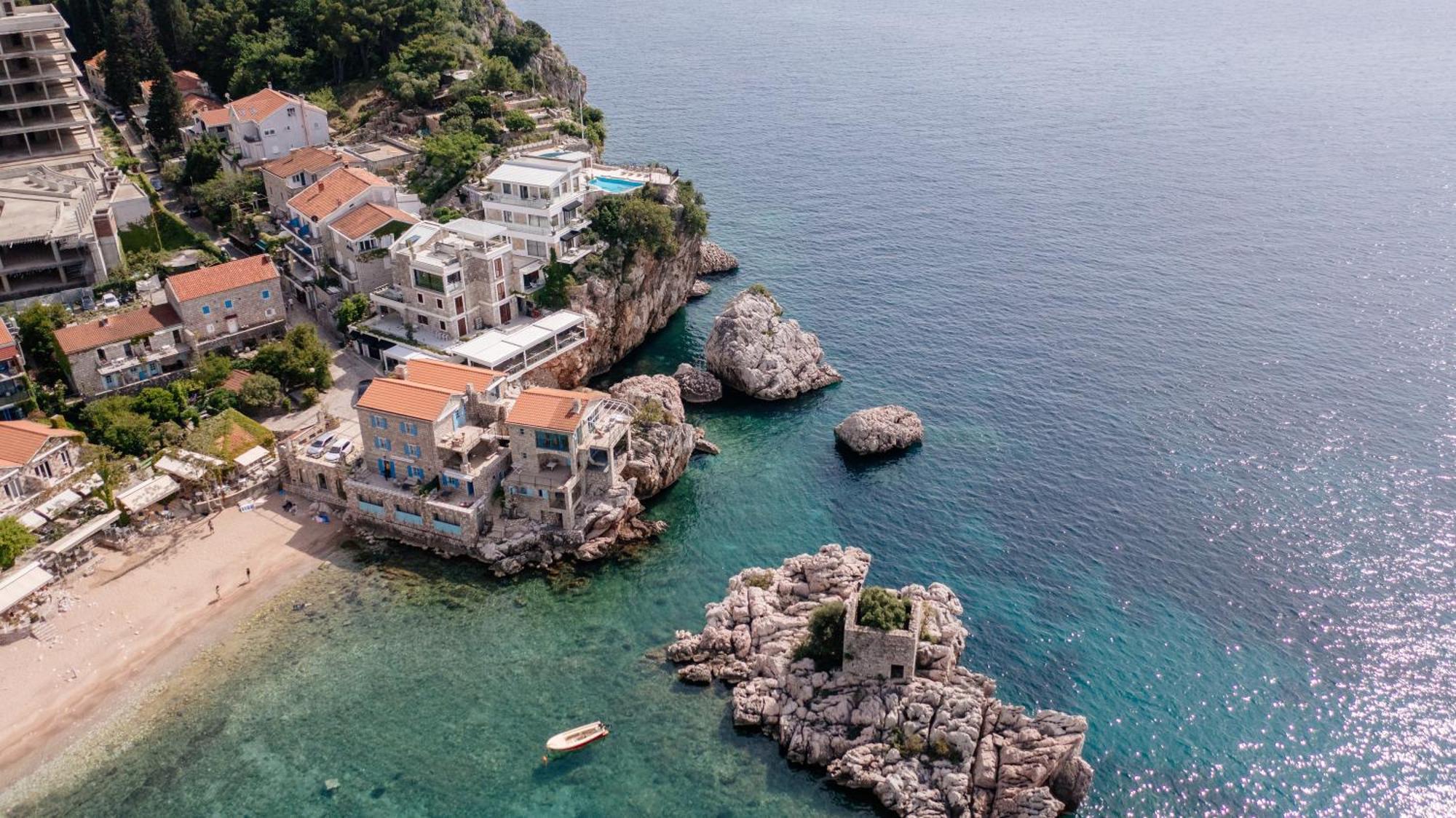Blanche Cliff Apartments Sveti Stefan Ngoại thất bức ảnh