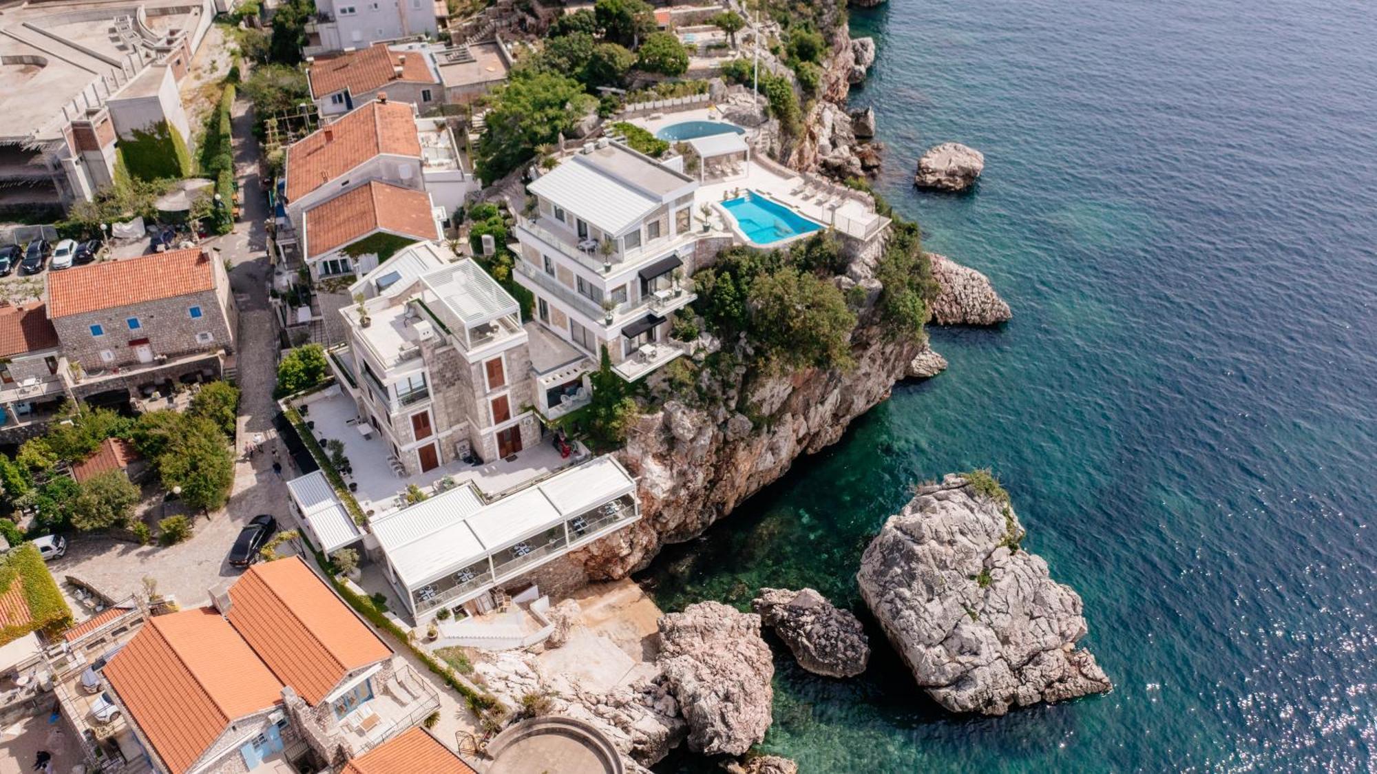 Blanche Cliff Apartments Sveti Stefan Ngoại thất bức ảnh
