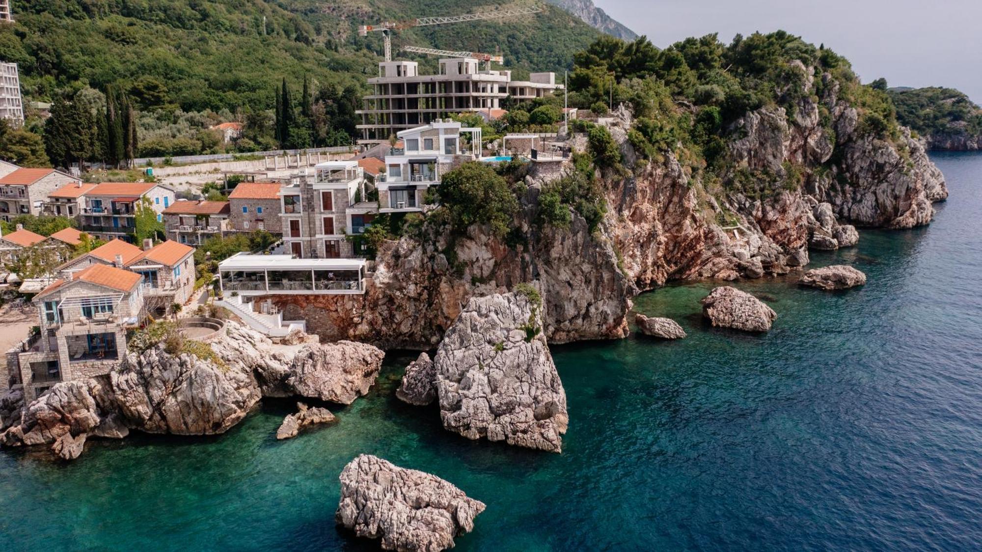 Blanche Cliff Apartments Sveti Stefan Ngoại thất bức ảnh
