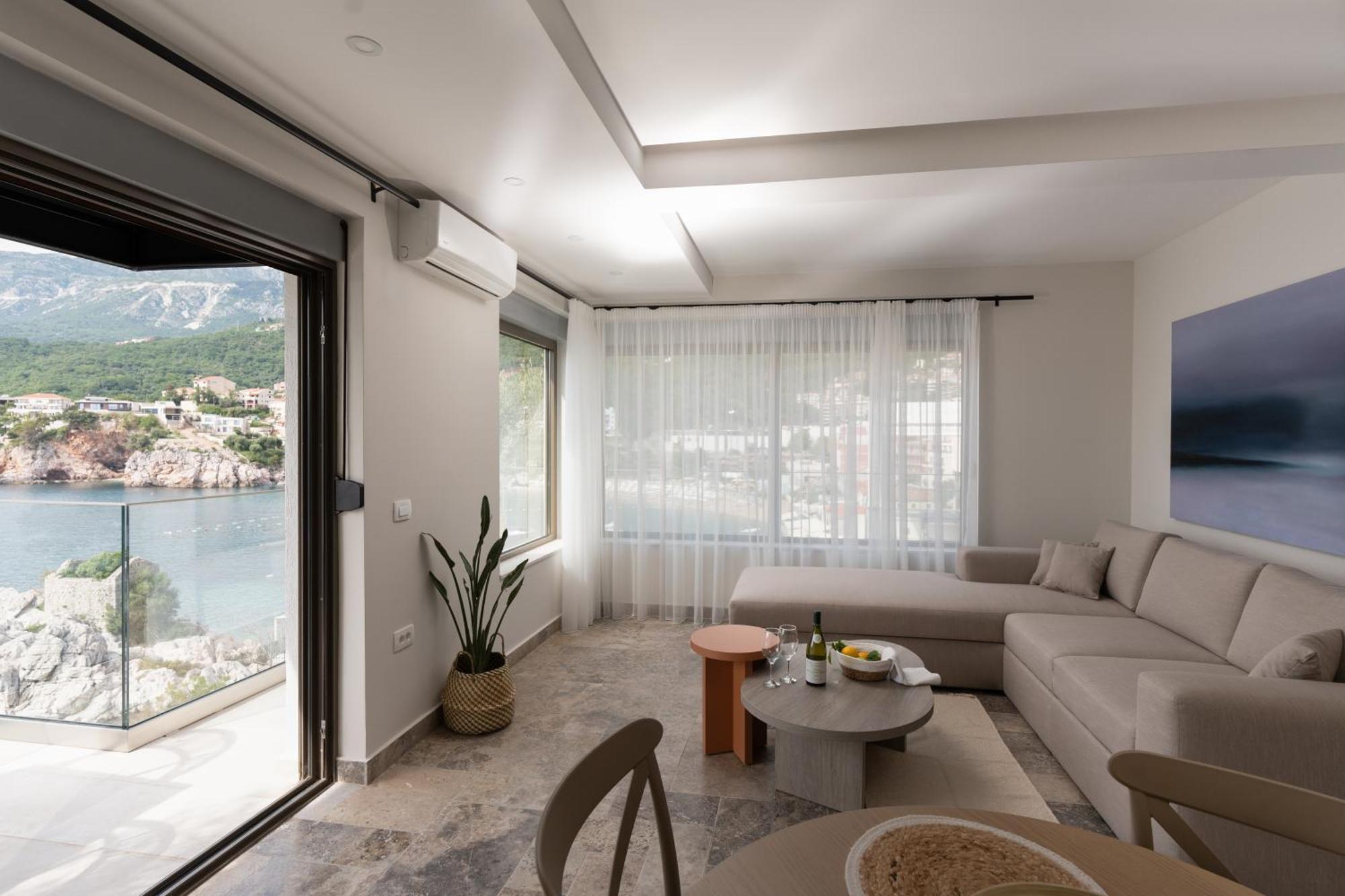 Blanche Cliff Apartments Sveti Stefan Ngoại thất bức ảnh