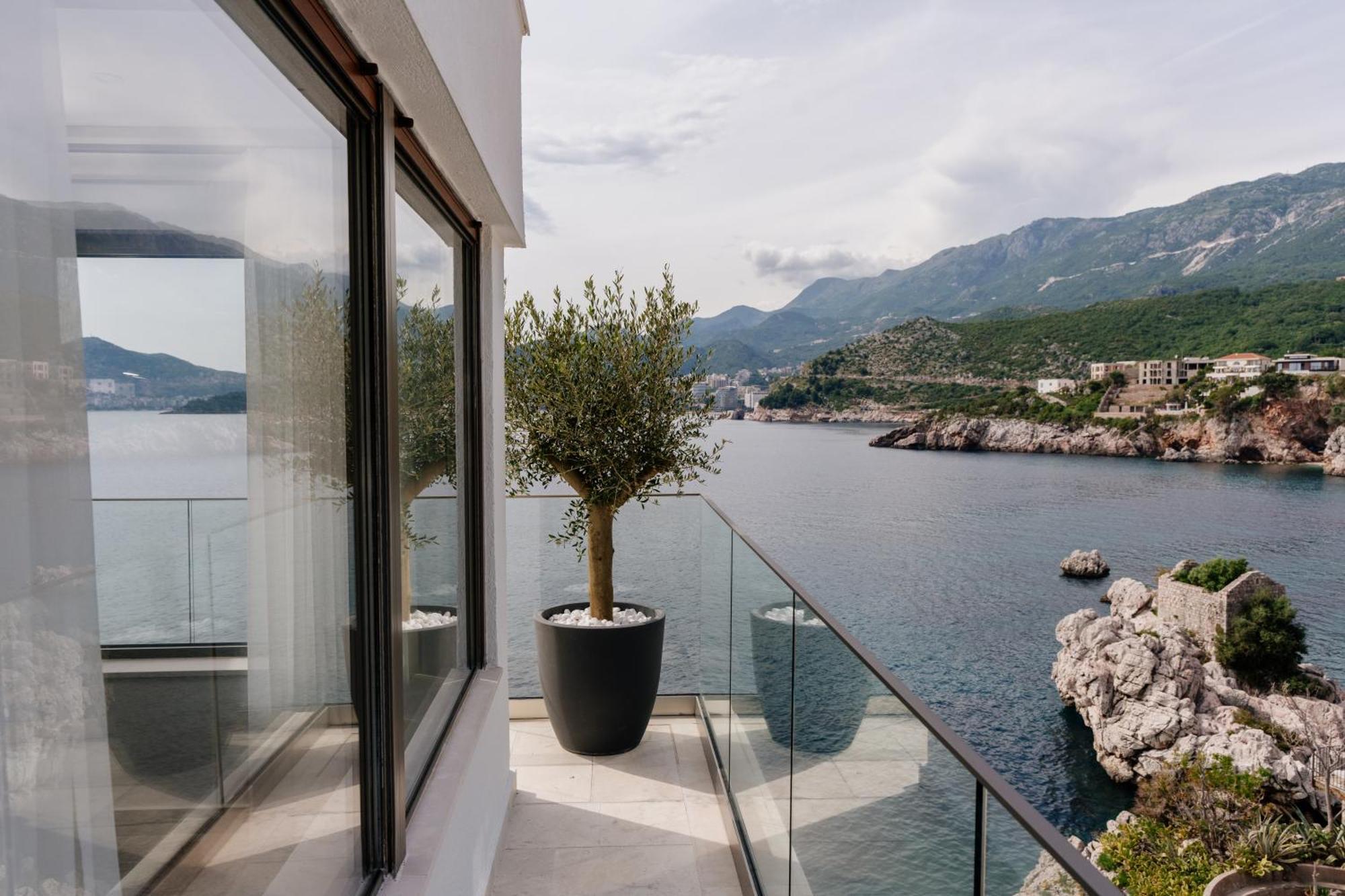 Blanche Cliff Apartments Sveti Stefan Ngoại thất bức ảnh
