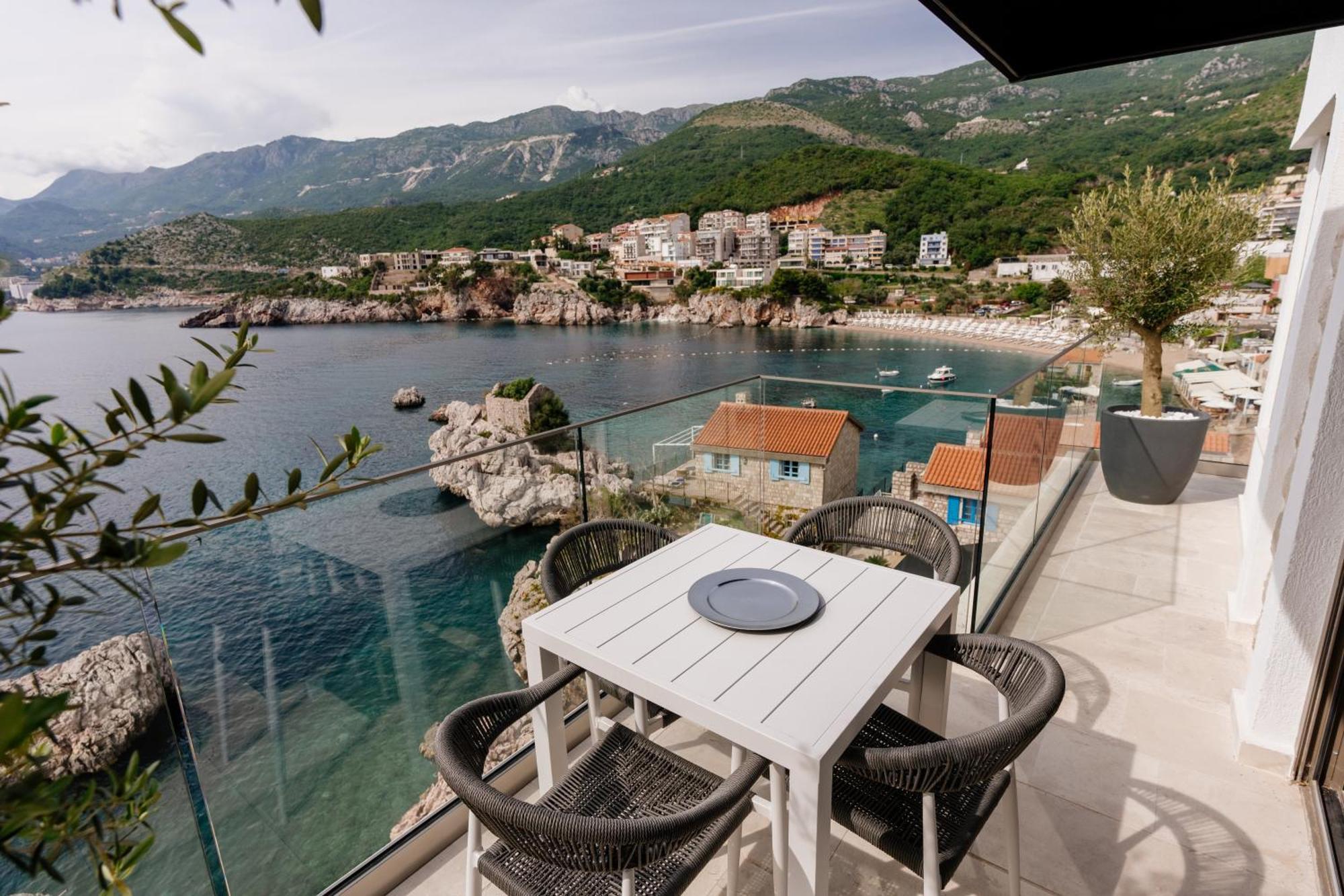 Blanche Cliff Apartments Sveti Stefan Ngoại thất bức ảnh