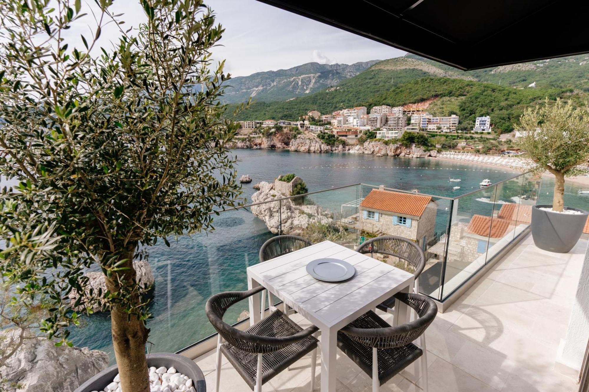 Blanche Cliff Apartments Sveti Stefan Ngoại thất bức ảnh