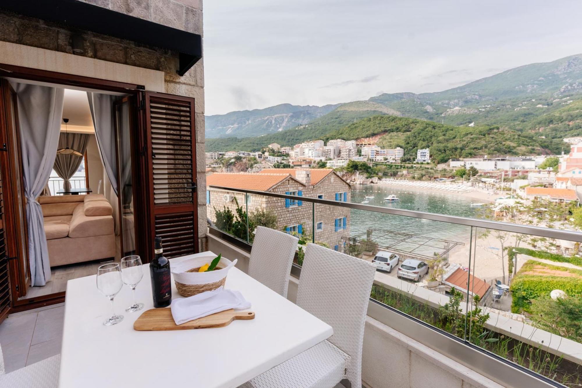 Blanche Cliff Apartments Sveti Stefan Ngoại thất bức ảnh