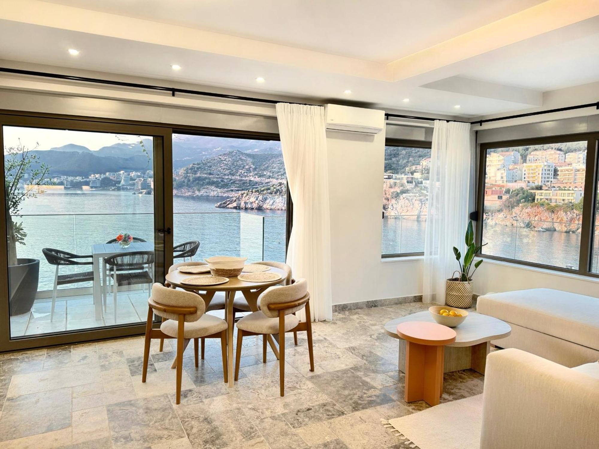 Blanche Cliff Apartments Sveti Stefan Ngoại thất bức ảnh